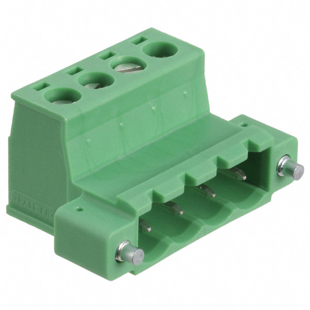 TERM BLOCK PLUG 4POS 5.08MM