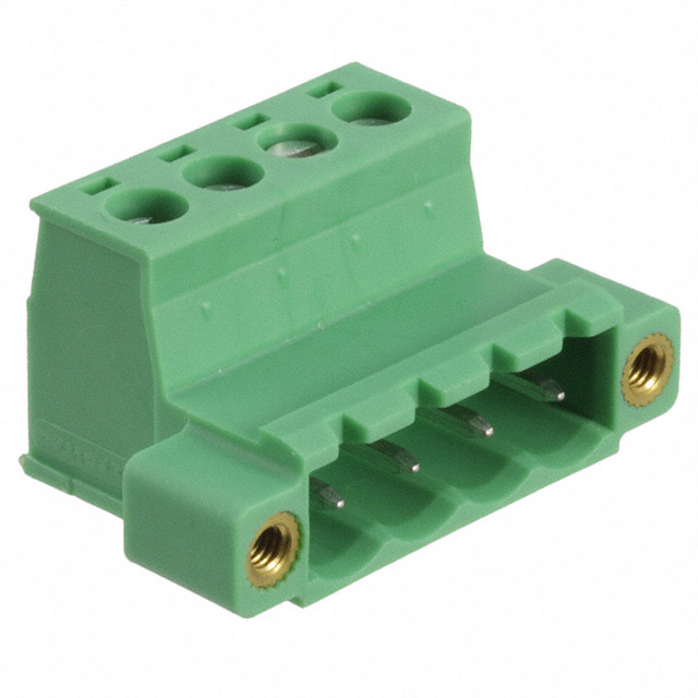 TERM BLOCK PLUG 4POS 5.08MM