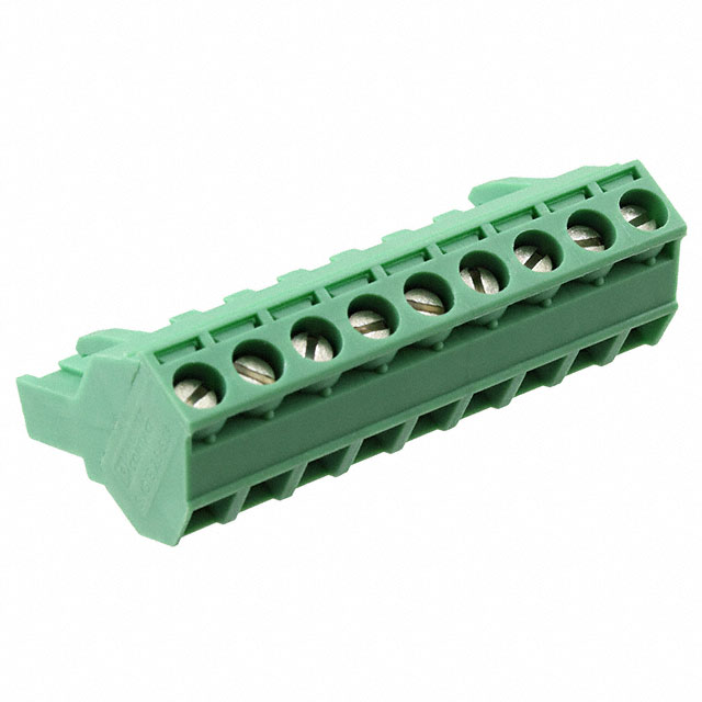 TERM BLOCK PLUG 9POS 5.08MM