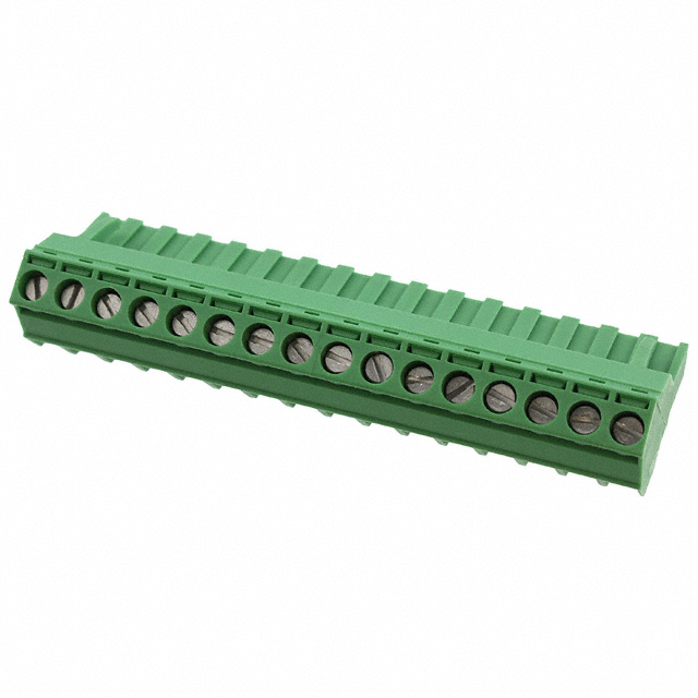 TERM BLOCK PLUG 16POS 5.08MM
