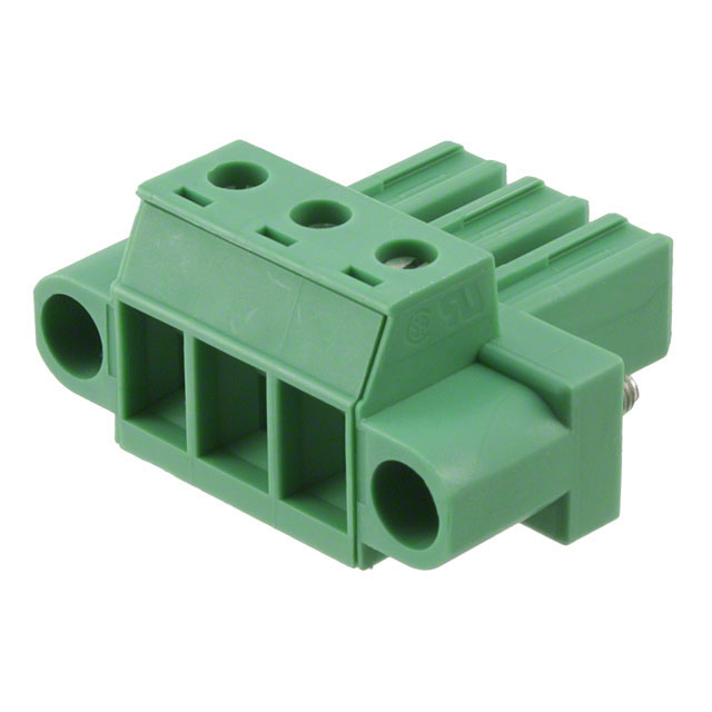 TERM BLOCK PLUG 3POS 7.62MM