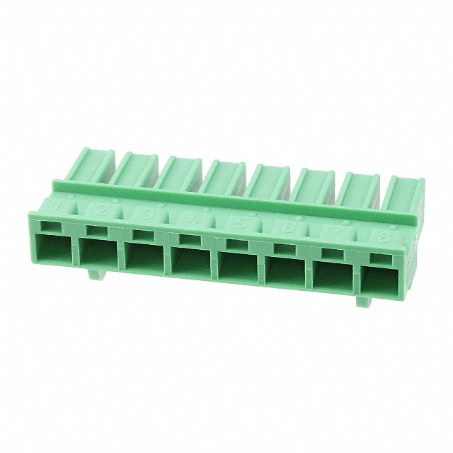TERM BLOCK PLUG 8POS 7.62MM
