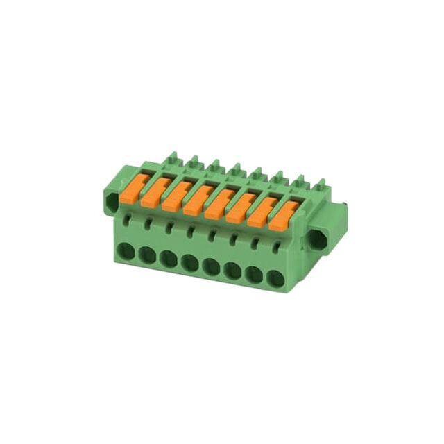 TERM BLOCK PLUG 8POS 3.81MM