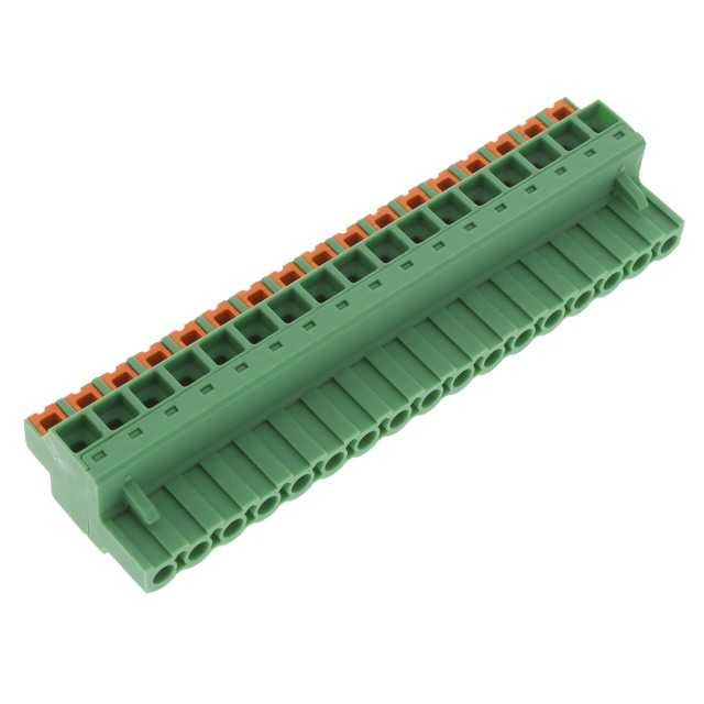 TERM BLOCK PLUG 17POS 5.08MM
