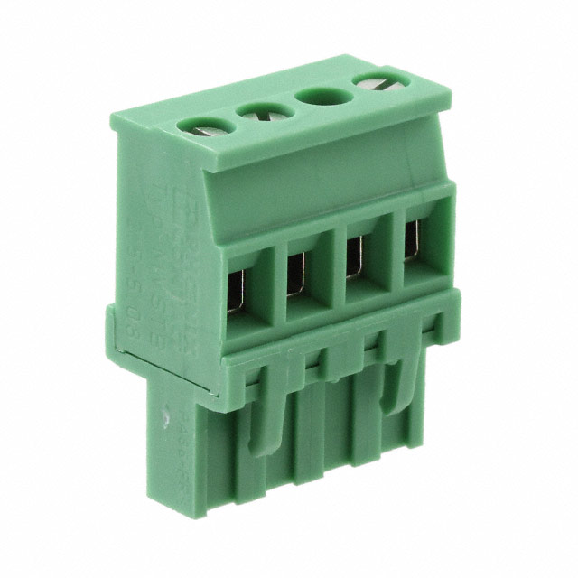 TERM BLOCK PLUG 4POS 5MM