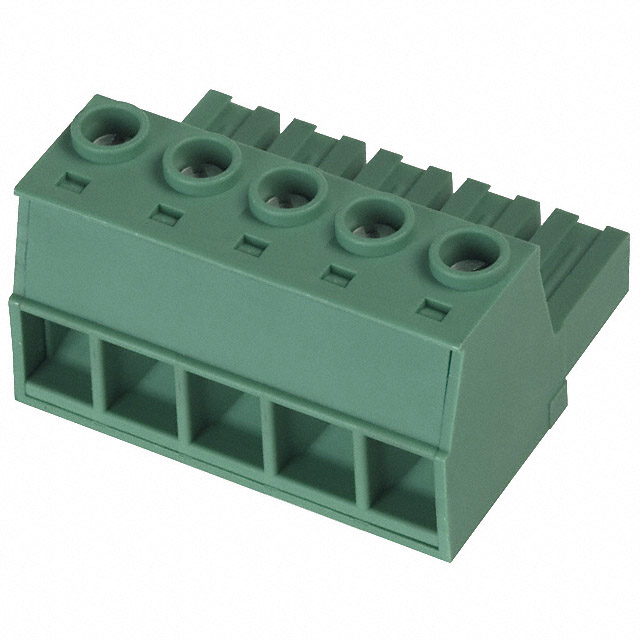 TERM BLOCK PLUG 5POS 10.16MM
