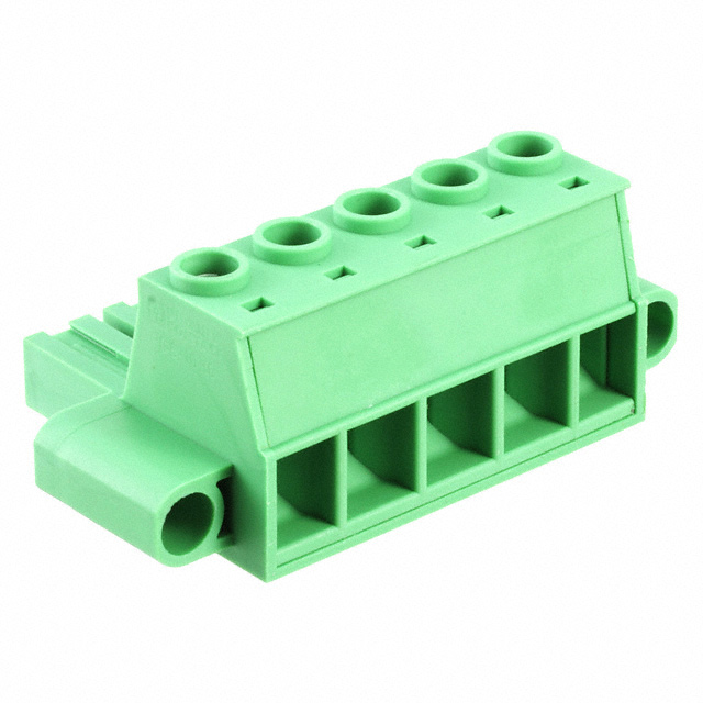 TERM BLOCK PLUG 5POS 10.16MM