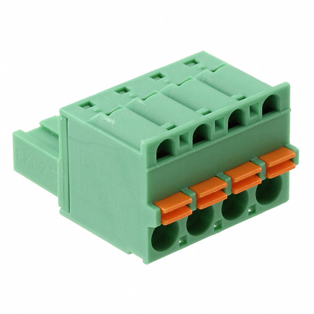 TERM BLOCK PLUG 4POS 5.08MM