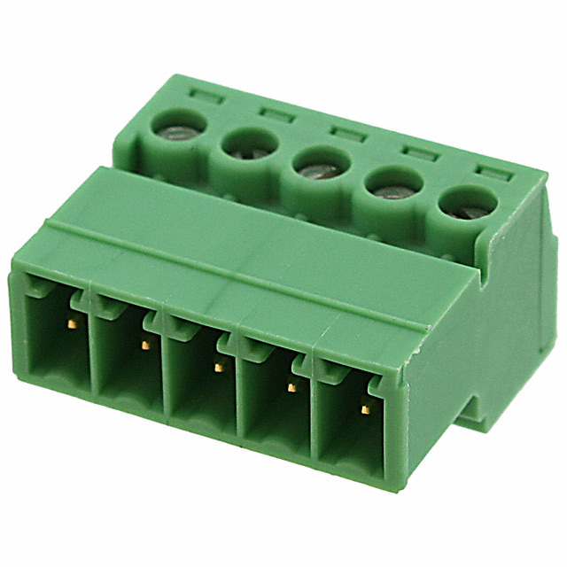 TERM BLOCK PLUG 5POS 3.81MM