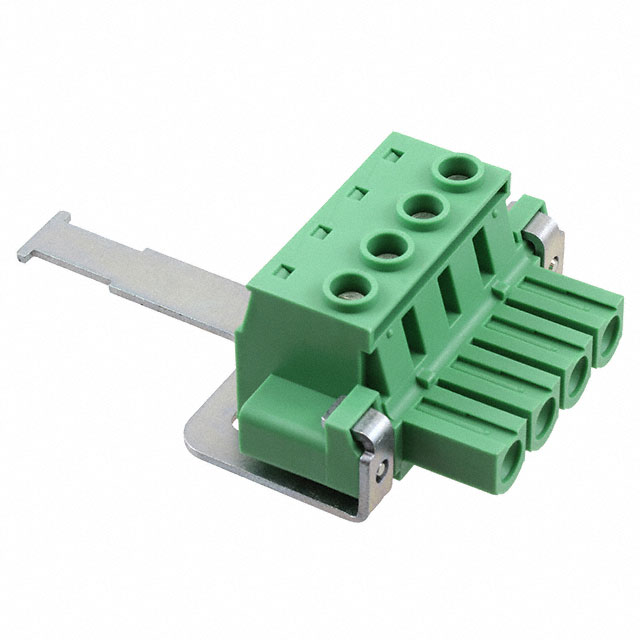 TERM BLOCK PLUG 4POS 10.16MM