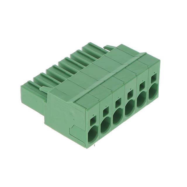 TERM BLOCK PLUG 6POS 7.62MM
