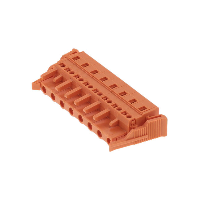 TERM BLOCK PLUG 8POS 7.62MM