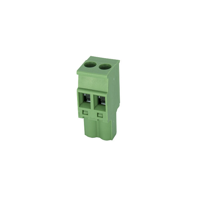 TERM BLOCK PLUG 2POS 5.08MM