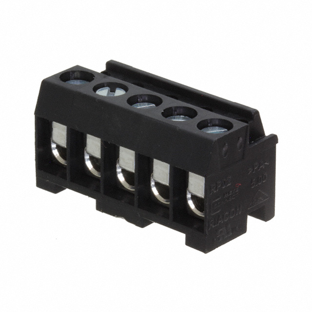 TERM BLOCK PLUG 5POS 5MM