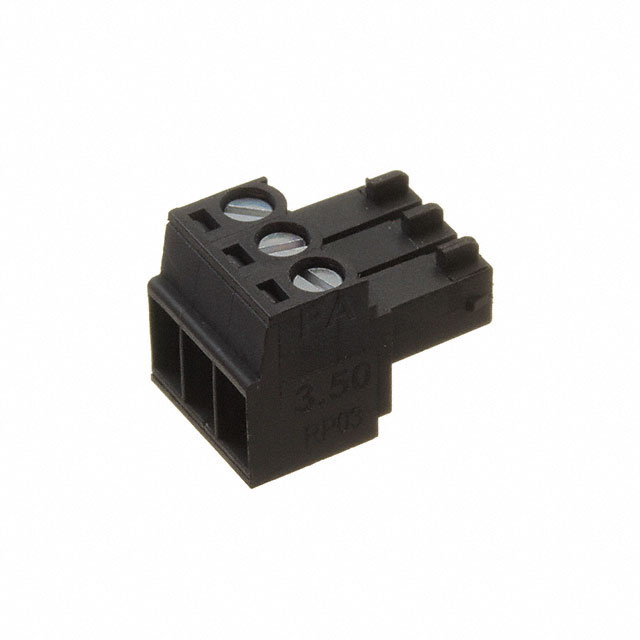 TERM BLOCK PLUG 3POS 3.50MM