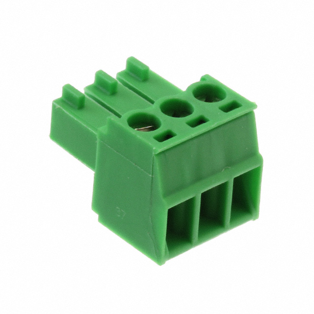 TERM BLOCK PLUG 3POS 3.81MM
