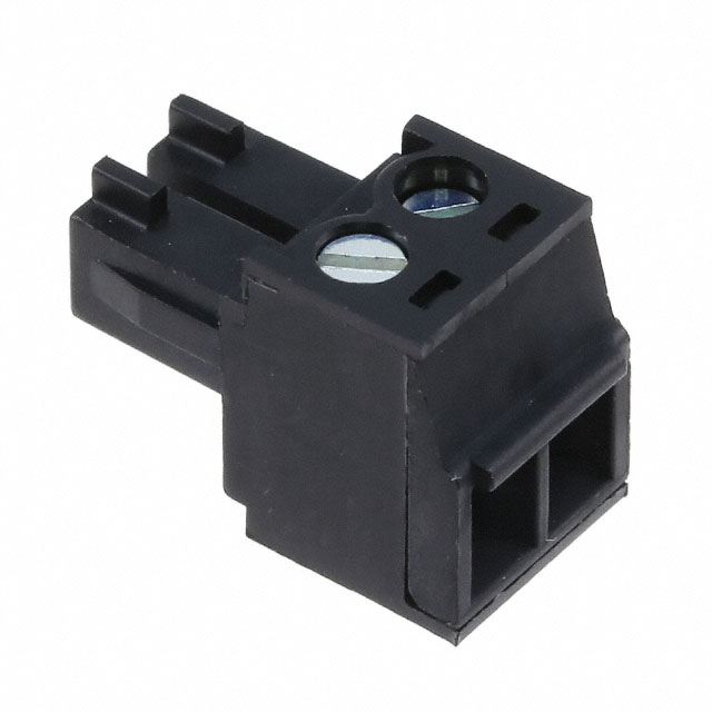 TERM BLOCK PLUG 2POS 3.81MM