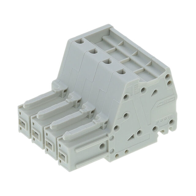 TERM BLOCK PLUG 4POS 7.62MM