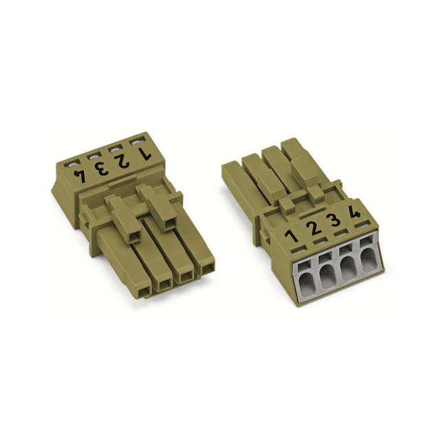 TERM BLOCK PLUG 4POS 4.40MM