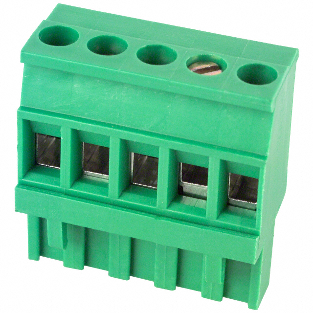 TERM BLOCK PLUG 5POS 5MM