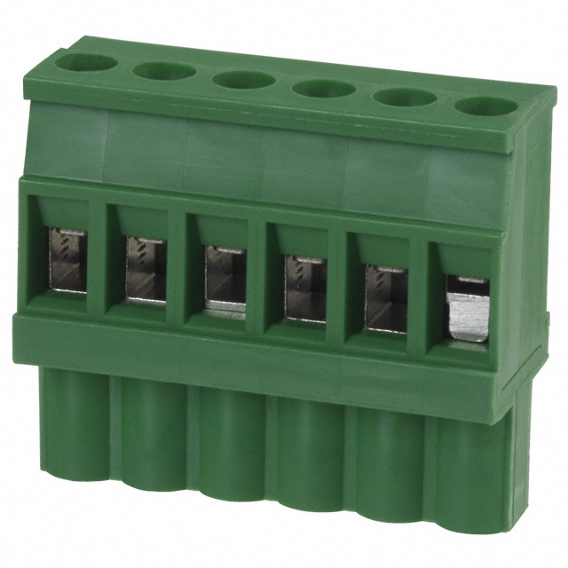 TERM BLOCK PLUG 6POS 5.08MM