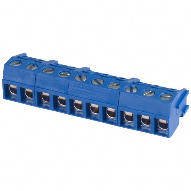 TERM BLOCK PLUG 10POS 5MM