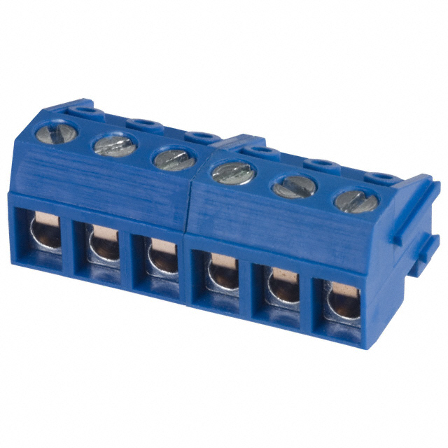 TERM BLOCK PLUG 6POS 5MM