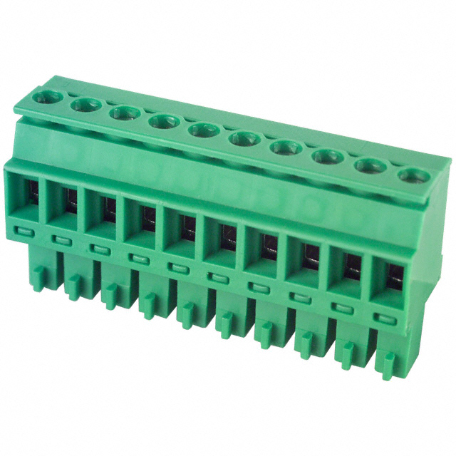 TERM BLOCK PLUG 10POS 3.81MM
