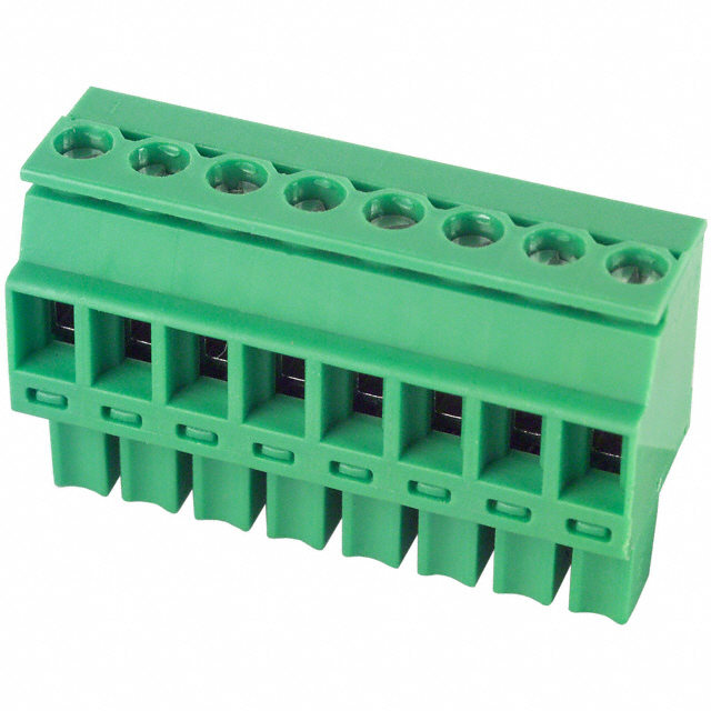 TERM BLOCK PLUG 8POS 3.81MM