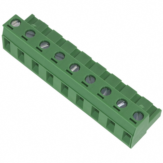 TERM BLOCK PLUG 9POS 7.62MM