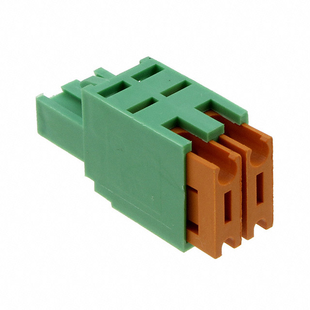 TERM BLOCK PLUG 2POS 5.08MM