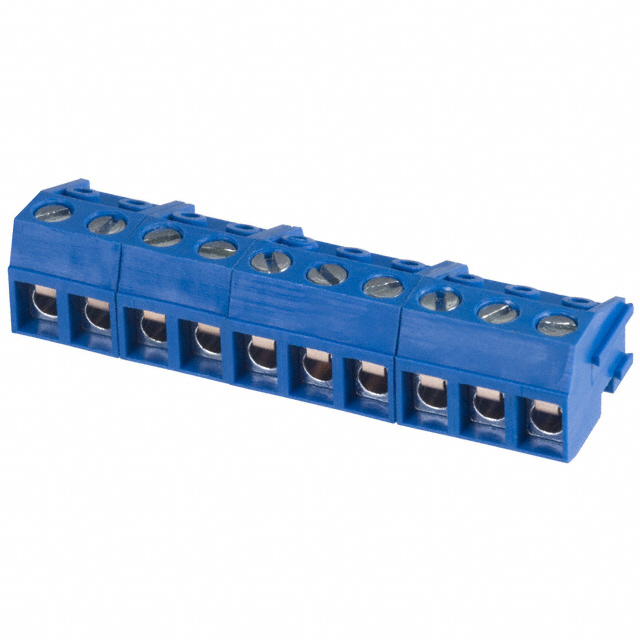 TERM BLOCK PLUG 10POS 5MM