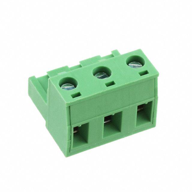 TERM BLOCK PLUG 3POS 7.62MM