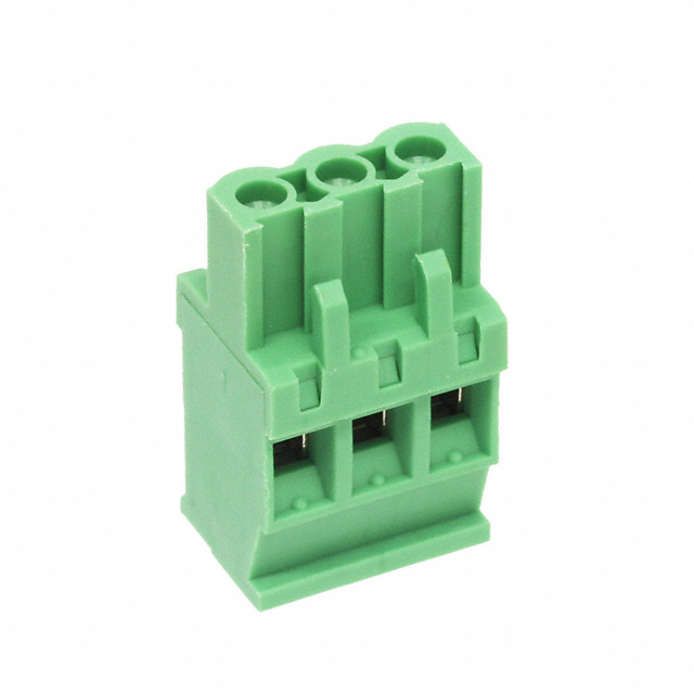 TERM BLOCK PLUG 3POS 5.08MM