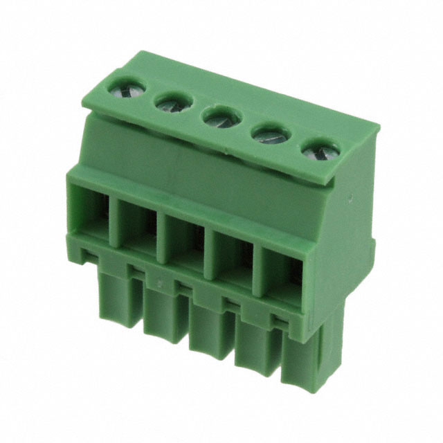 TERM BLOCK PLUG 5POS 3.81MM