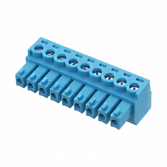 TERM BLOCK PLUG 9POS 3.81MM