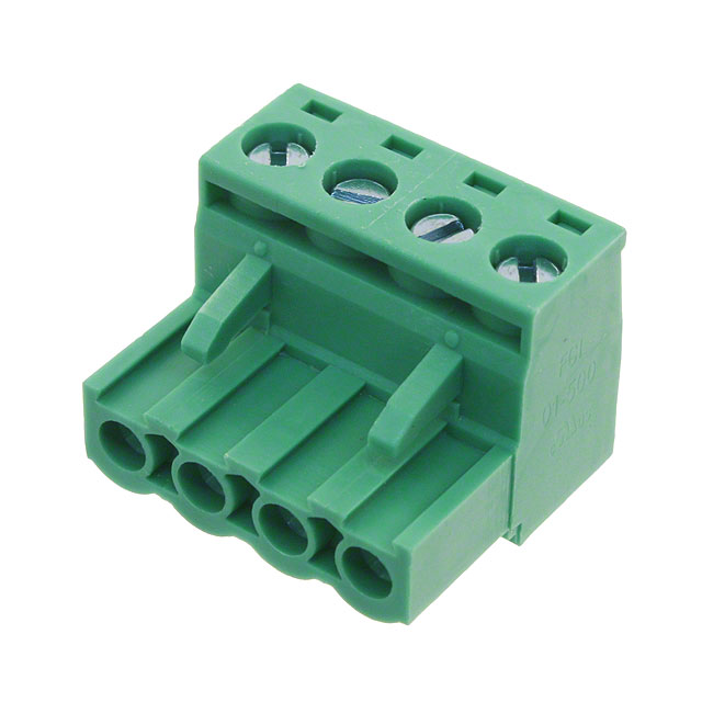 TERM BLOCK PLUG 4POS 5MM