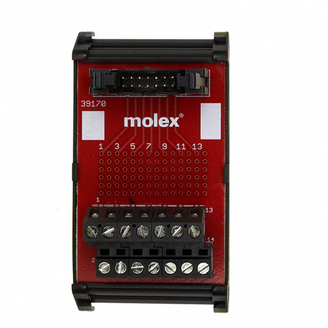 INTERFACE MOD HDR 14POS 12-26AWG