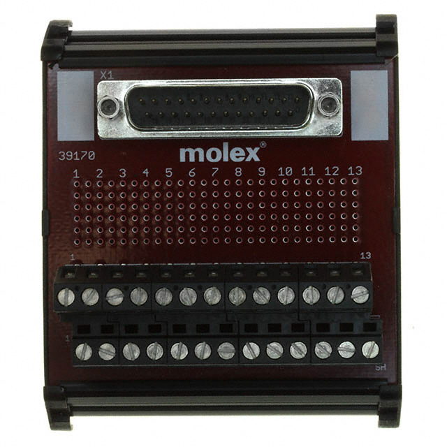 INTERFACE MOD DSUB MALE 25POS