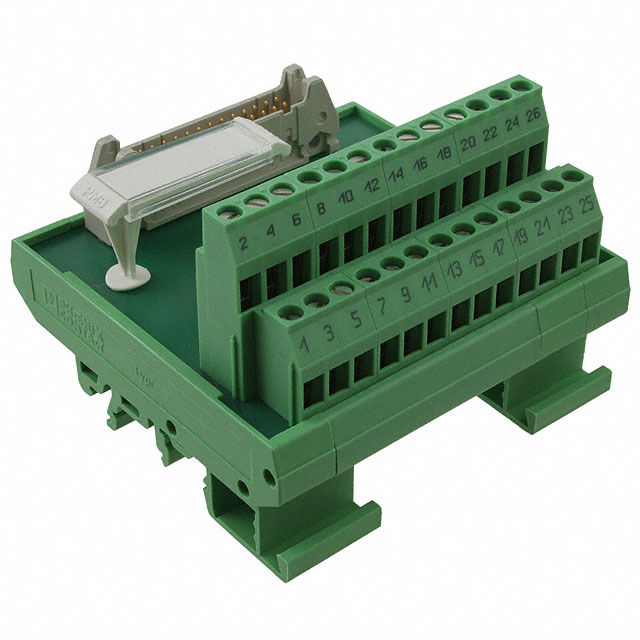 INTERFACE MOD HDR 26POS 12-24AWG