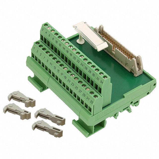 INTERFACE MOD HDR 34POS 12-24AWG