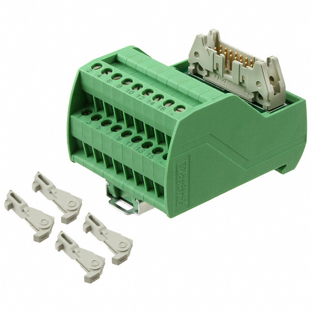 INTERFACE MOD HDR 16POS 12-24AWG