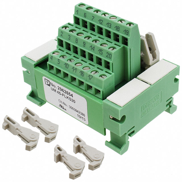 INTERFACE MOD HDR 20POS 16-26AWG