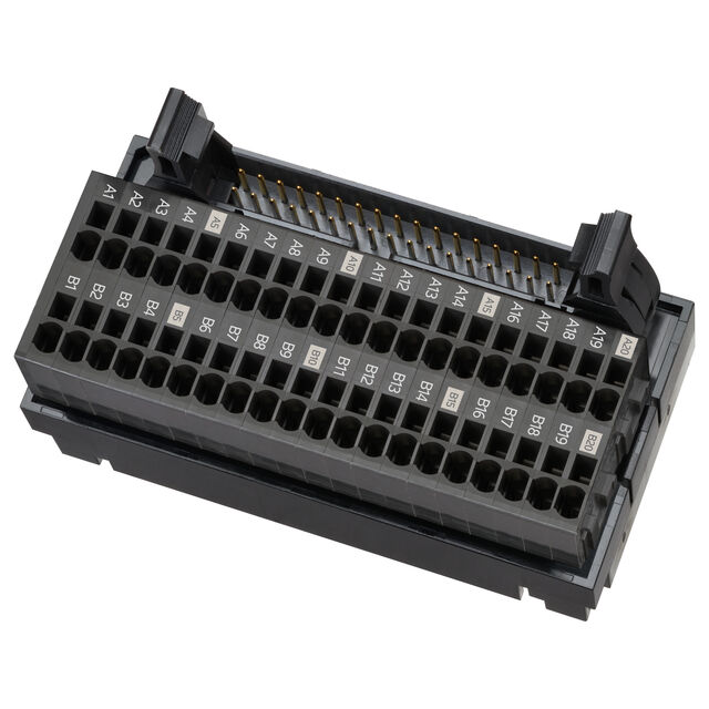 INTERFACE MOD RCPT 40PS 14-28AWG