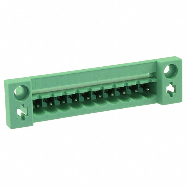 TERM BLK 10POS GREEN