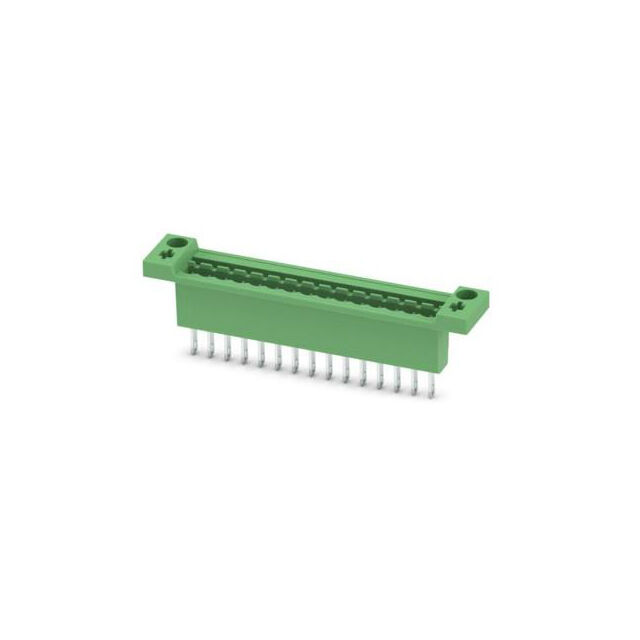 TERM BLK 15POS GREEN