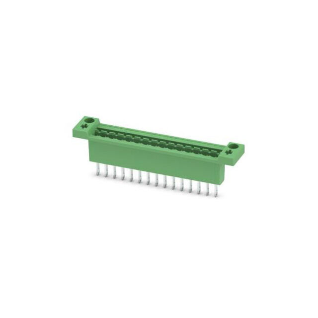 TERM BLK 15POS GREEN