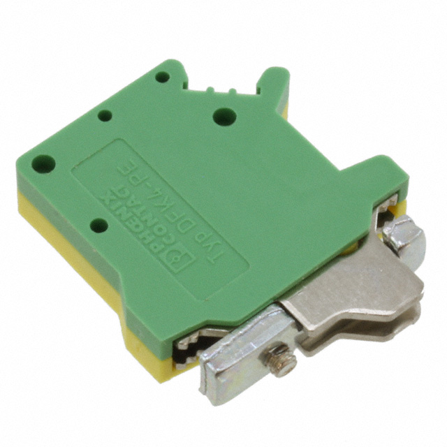 TERM BLK 1POS GREEN/YELLOW