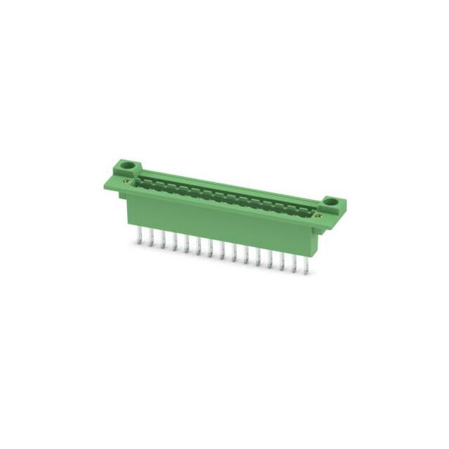 TERM BLK 15POS GREEN