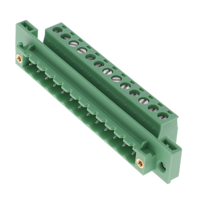TERM BLK 13POS GREEN